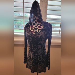 Eco Yoga Sheet Hooded Dress S